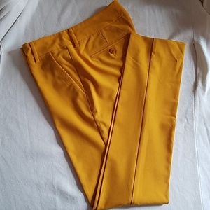 7th Avenue Straight Leg Pant - Mustard
